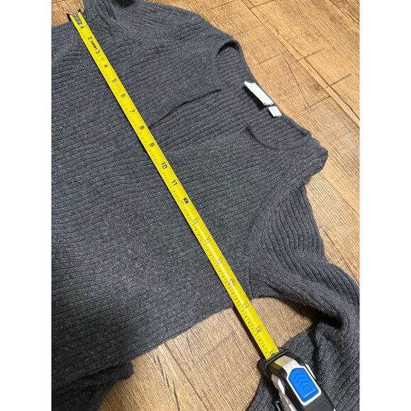 Anthropologie Ett:twa Amrita charcoal grey gray sweater - Picture 6 of 9